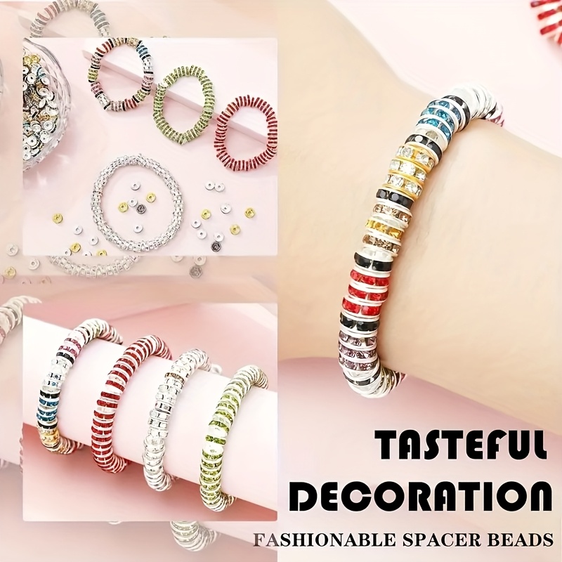 Multicolor Roundel Loose Rhinestones Beads for Jewelry Making
